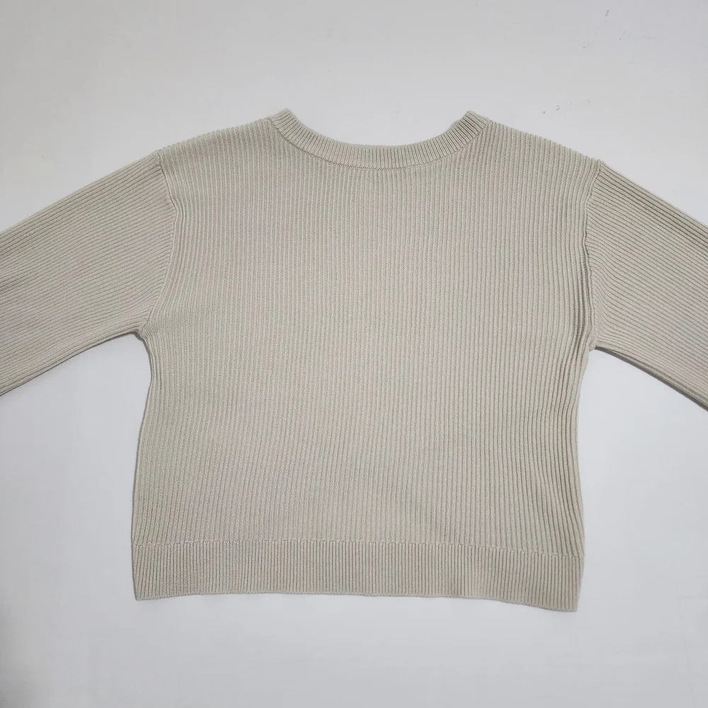 Lululemon Athletica Crossover Sweater Size 6 Light Beige Pullover Minimalist Run - Picture 5 of 8